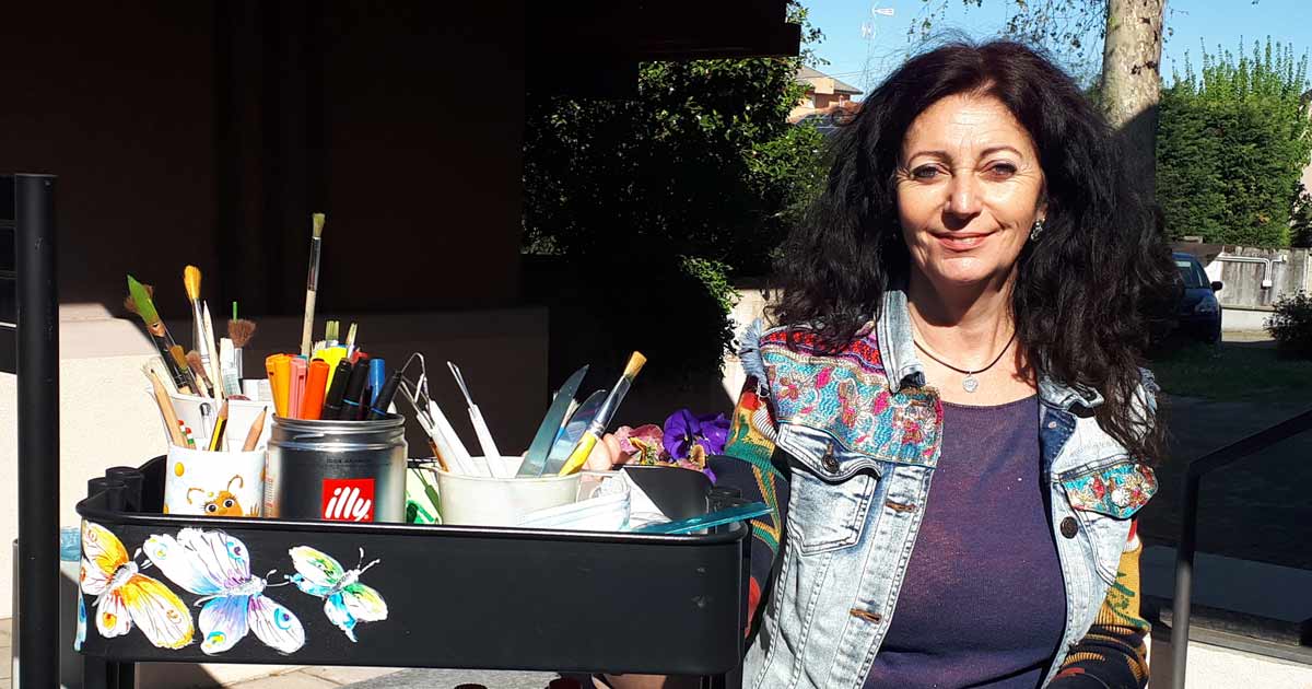 Gli incontri di arteterapia con i pazienti dell’Hospice di Abbiategrasso