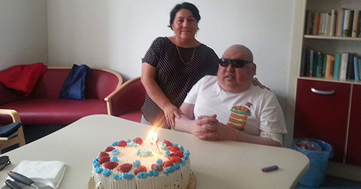 Wilmer festeggia il suo compleanno in Hospice con un regalo inaspettato