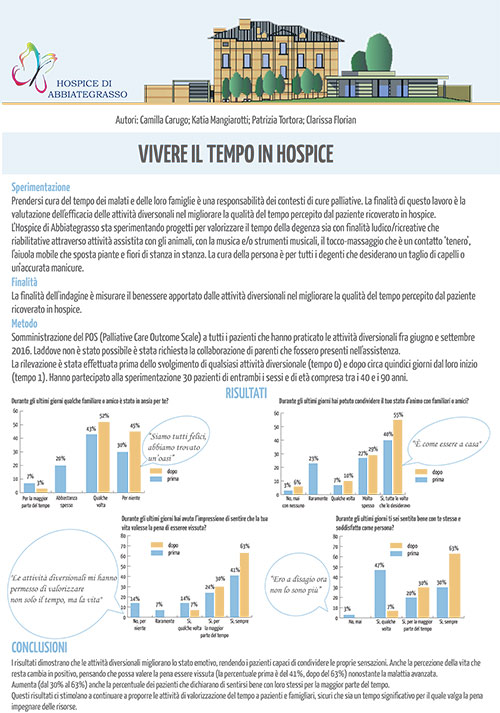 Vivere il tempo in hospice